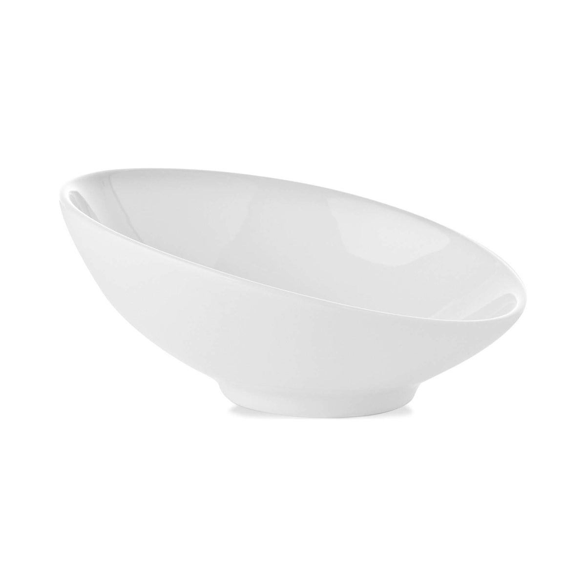 Bianco slanted bowl, 180mm