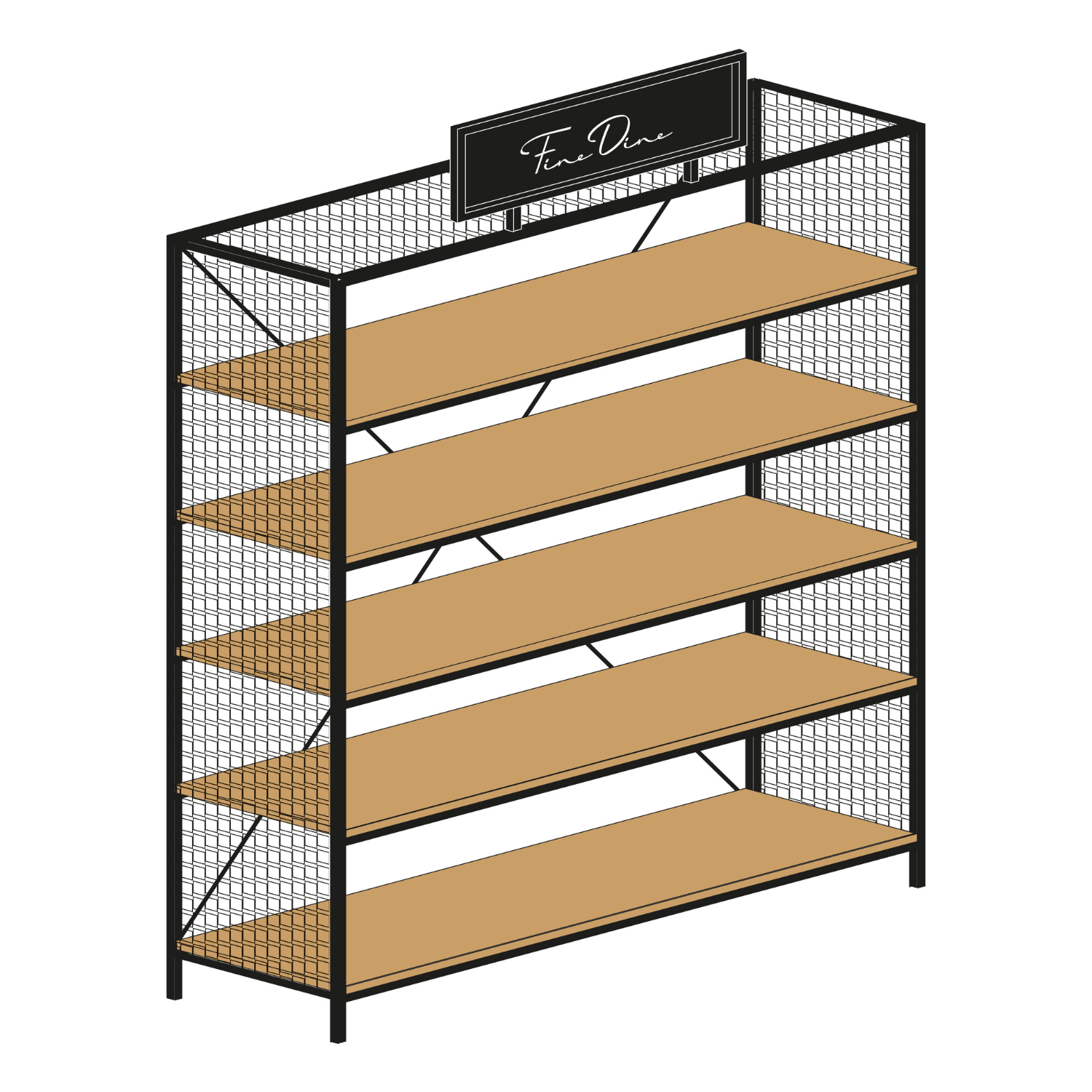 Storage rack Fine Dine