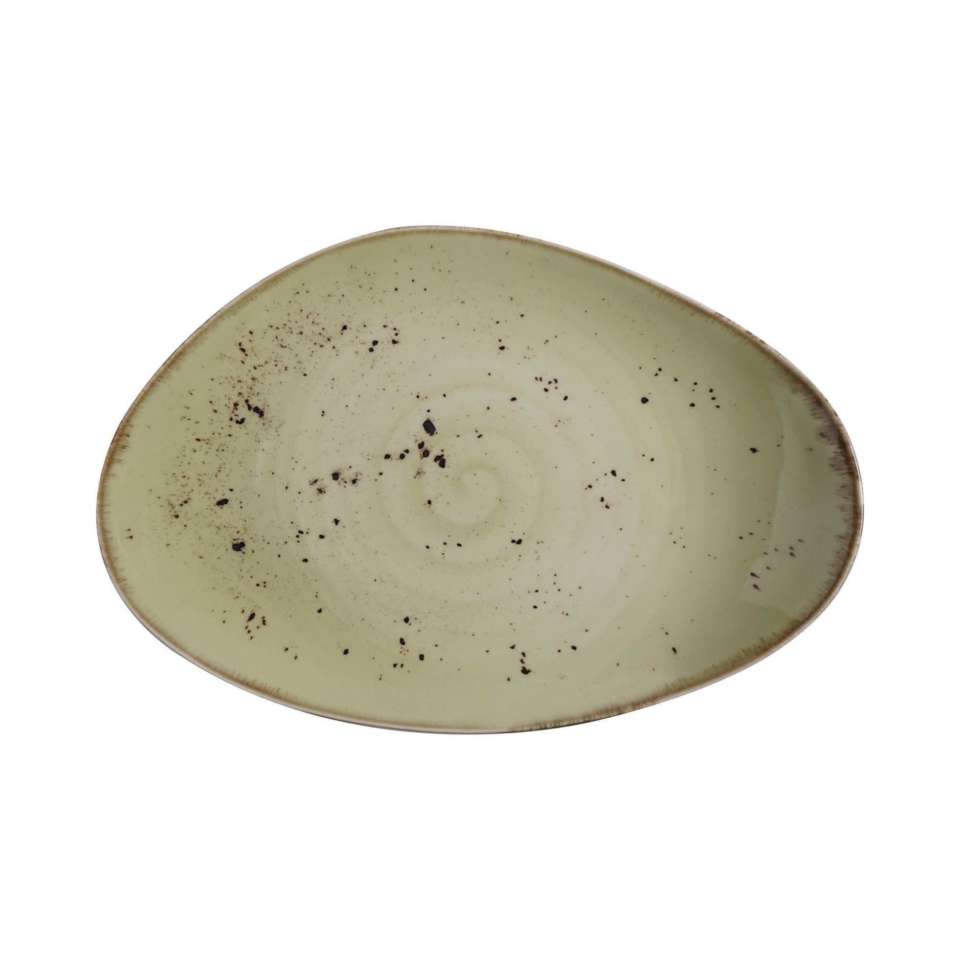 Fine Dine organic shape plate, 350x210mm