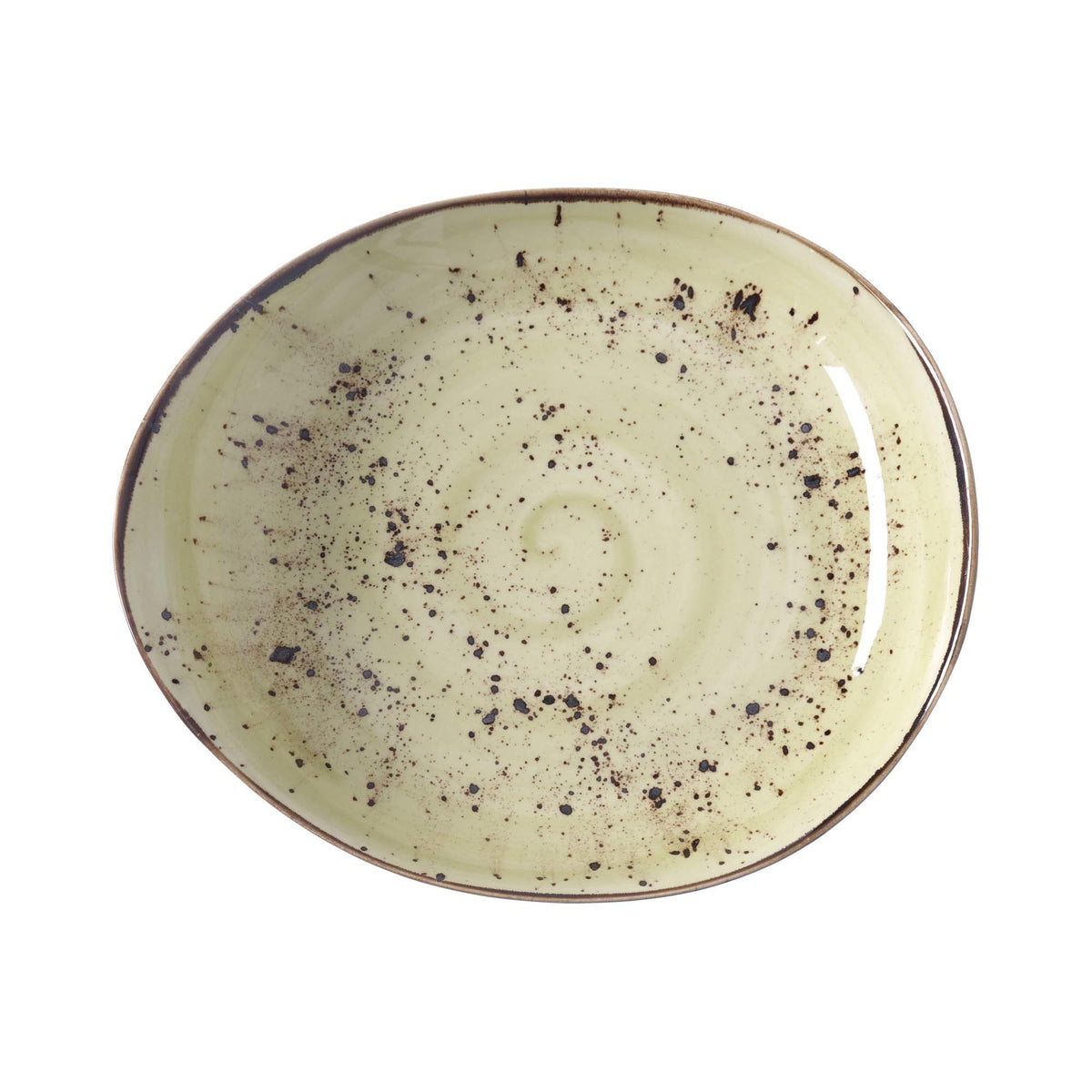Fine Dine Serveringsfat med iris- og vaniljemotiv, 240×270 mm