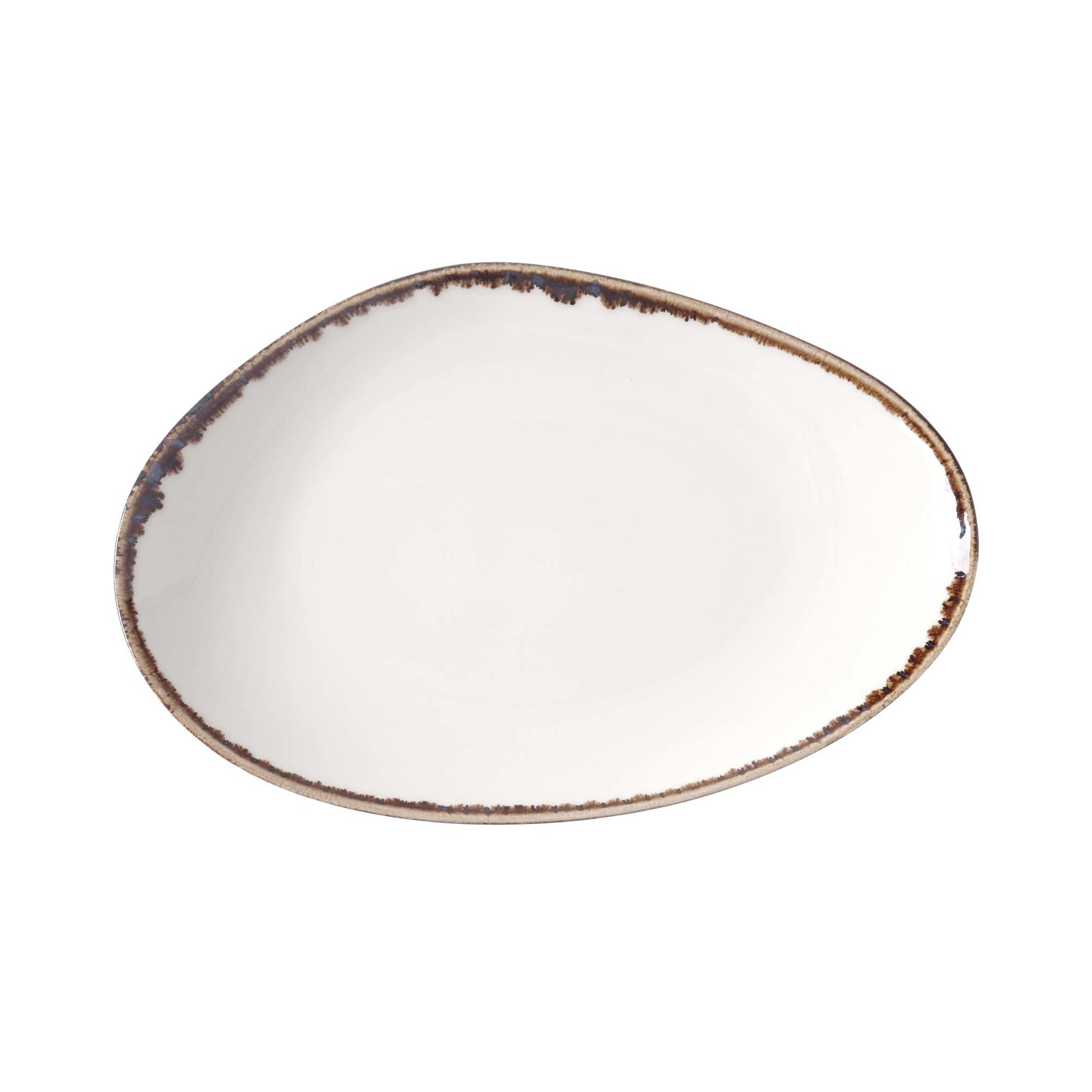 Fine Dine organic shape plate, 350x210mm