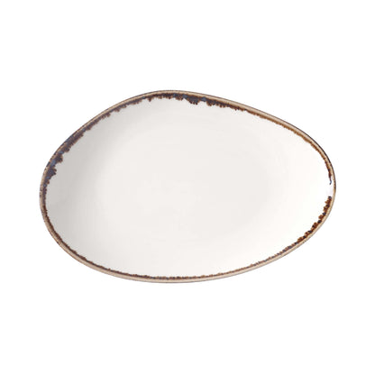 Fine Dine organic shape plate, 350x210mm
