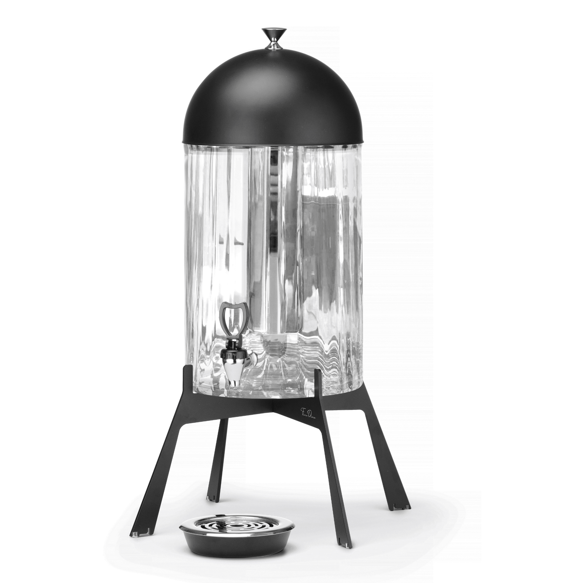 Skiatos Black drink dispenser, 7l, 345 x 345 x H:570 mm