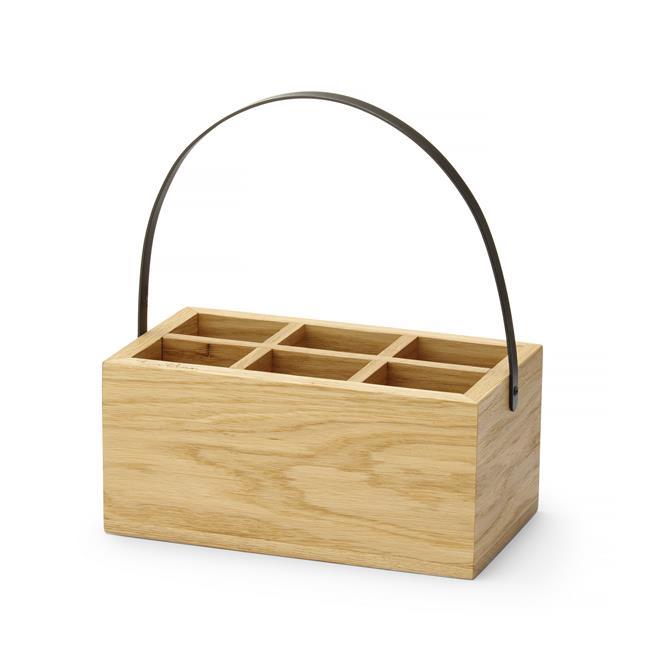 System Madeira box for cutlery and napkins