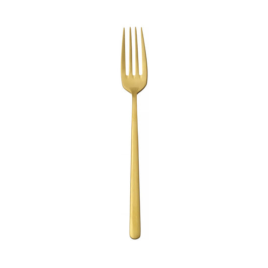 OVE Amarone Gold table fork, 213 mm, gold PVD 18/10 stainless steel