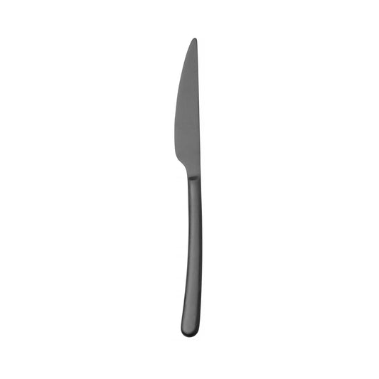 OVE Amarone Black Dessert Knife, 190 mm, 18/10 Steel