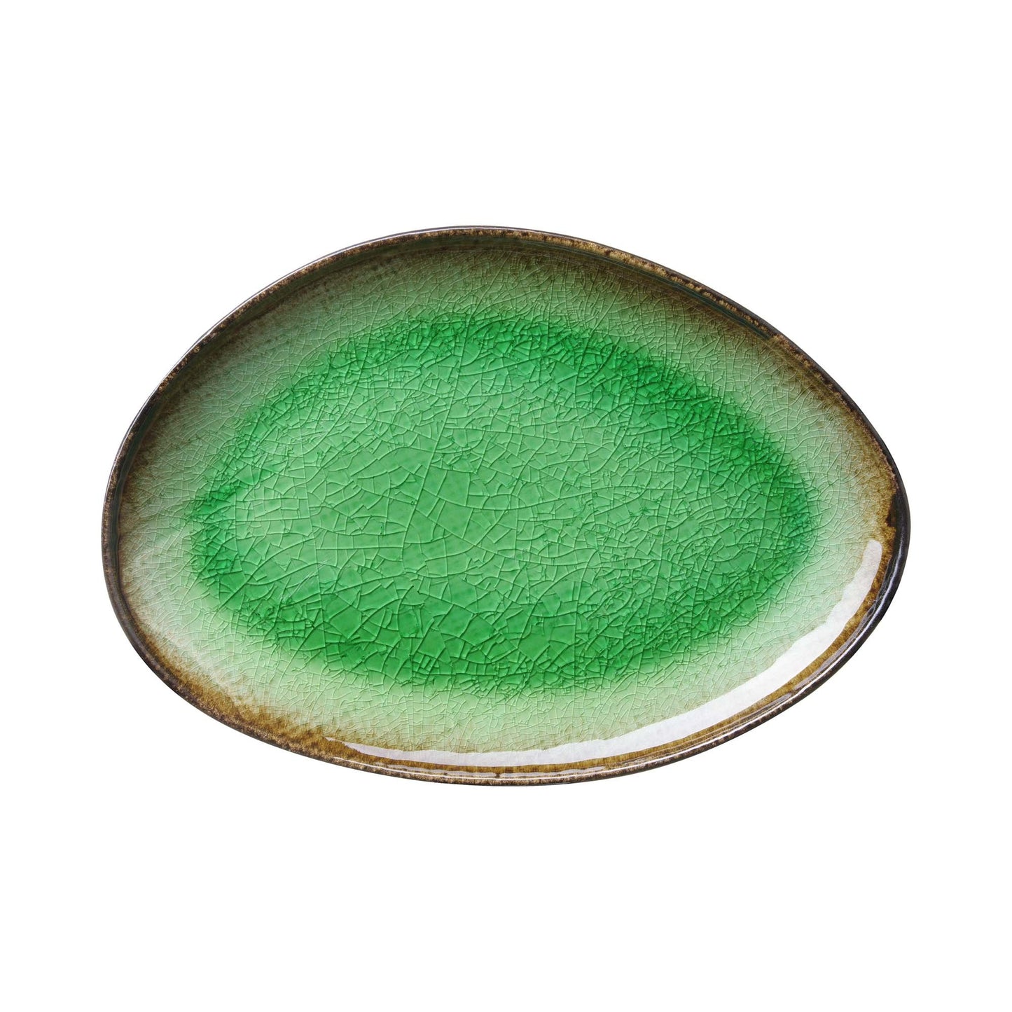 Fine Dine organic shaped plate, 270x190mm