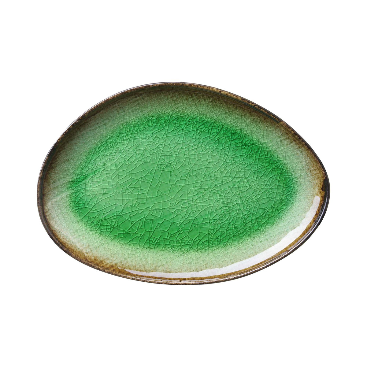 Fine Dine organic shaped plate, 270x190mm