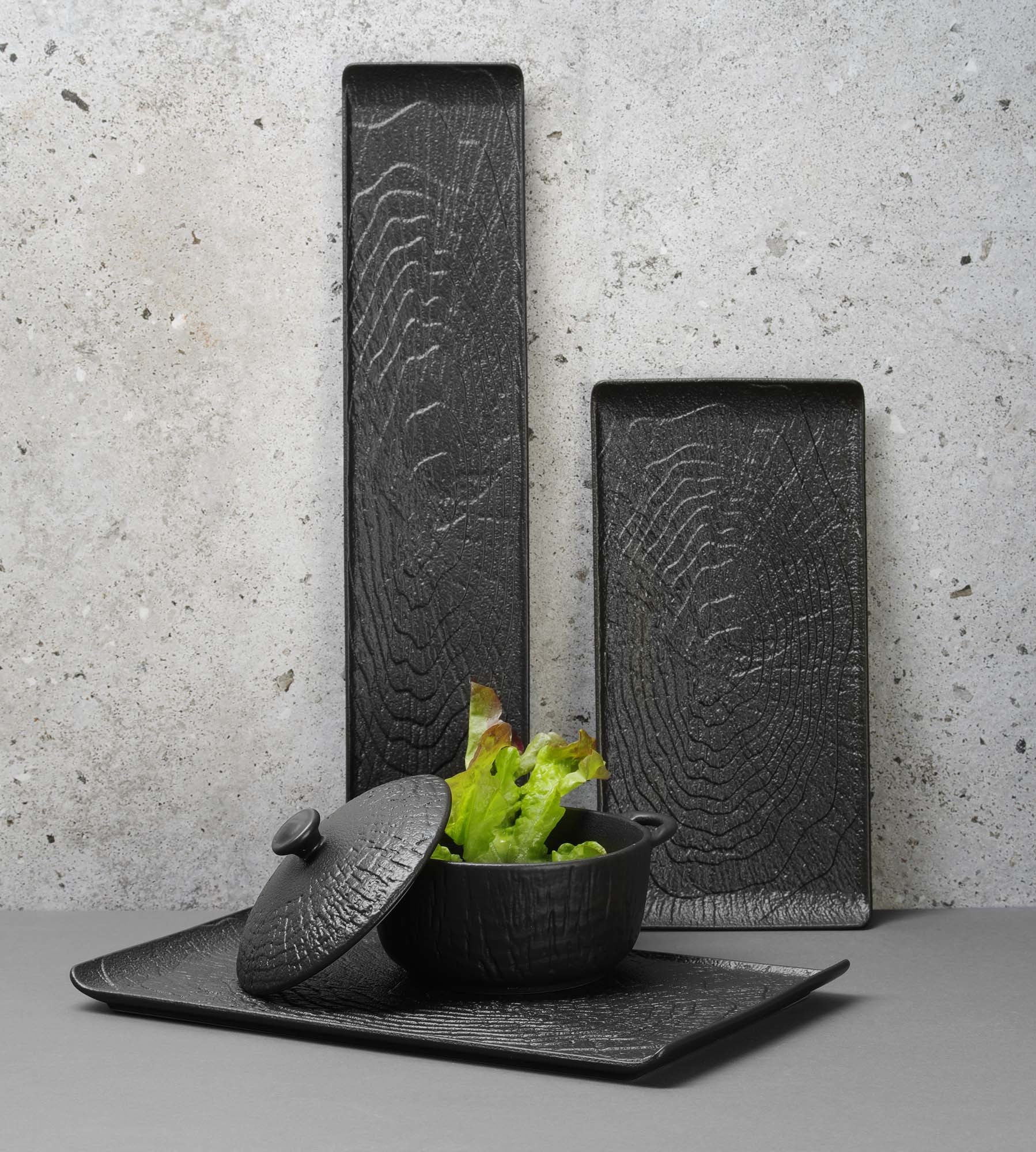 Fine Dine rectangular plate - 468x100mm