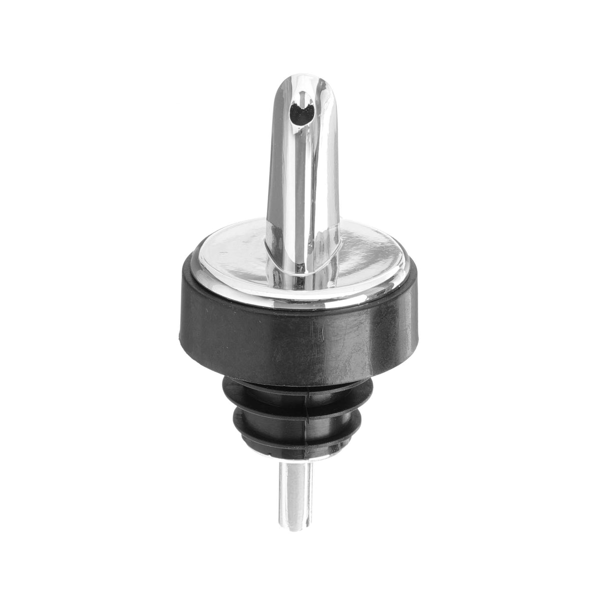 Set of 6 - Medium Flow Pourer, Chrome Spout with Soft Collar