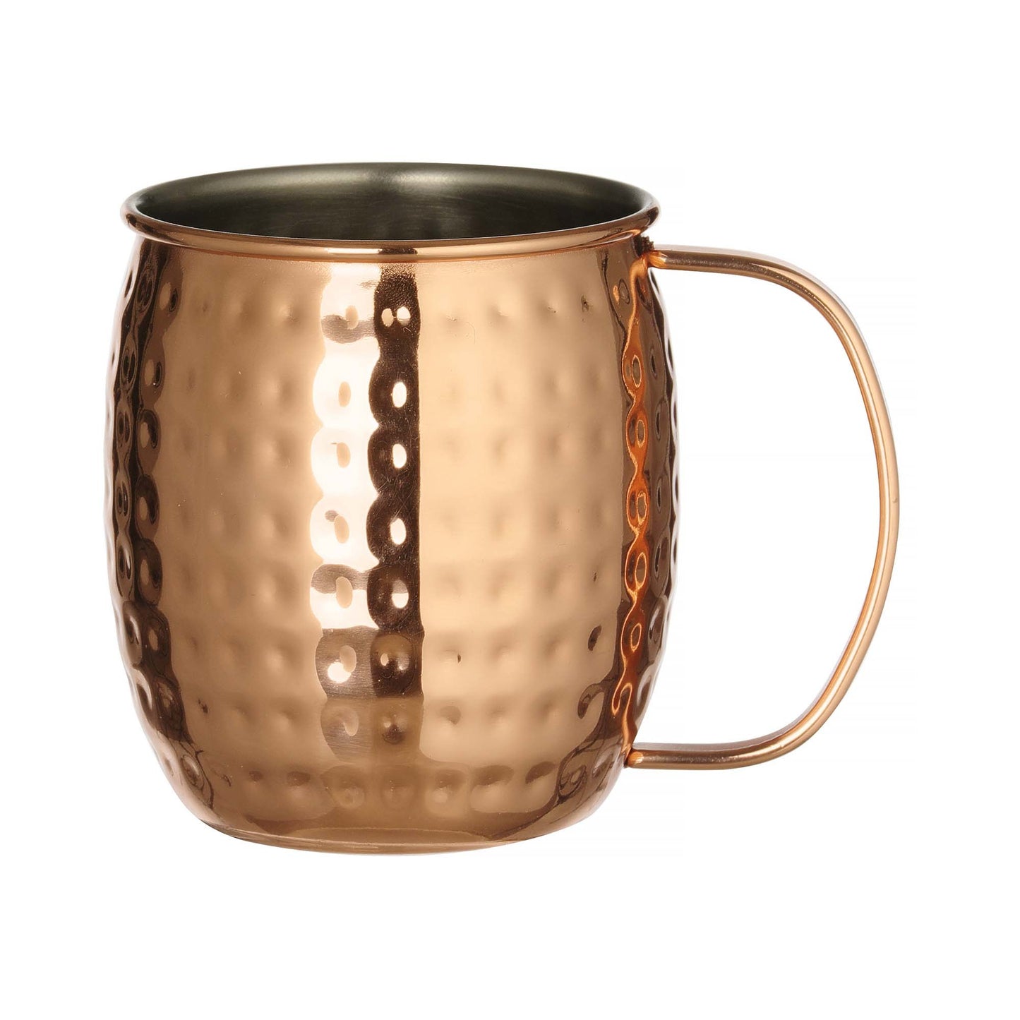 Mugs copper plated, Bar up, Mule mug, 0,5L, Copper, o97x(H)100mm