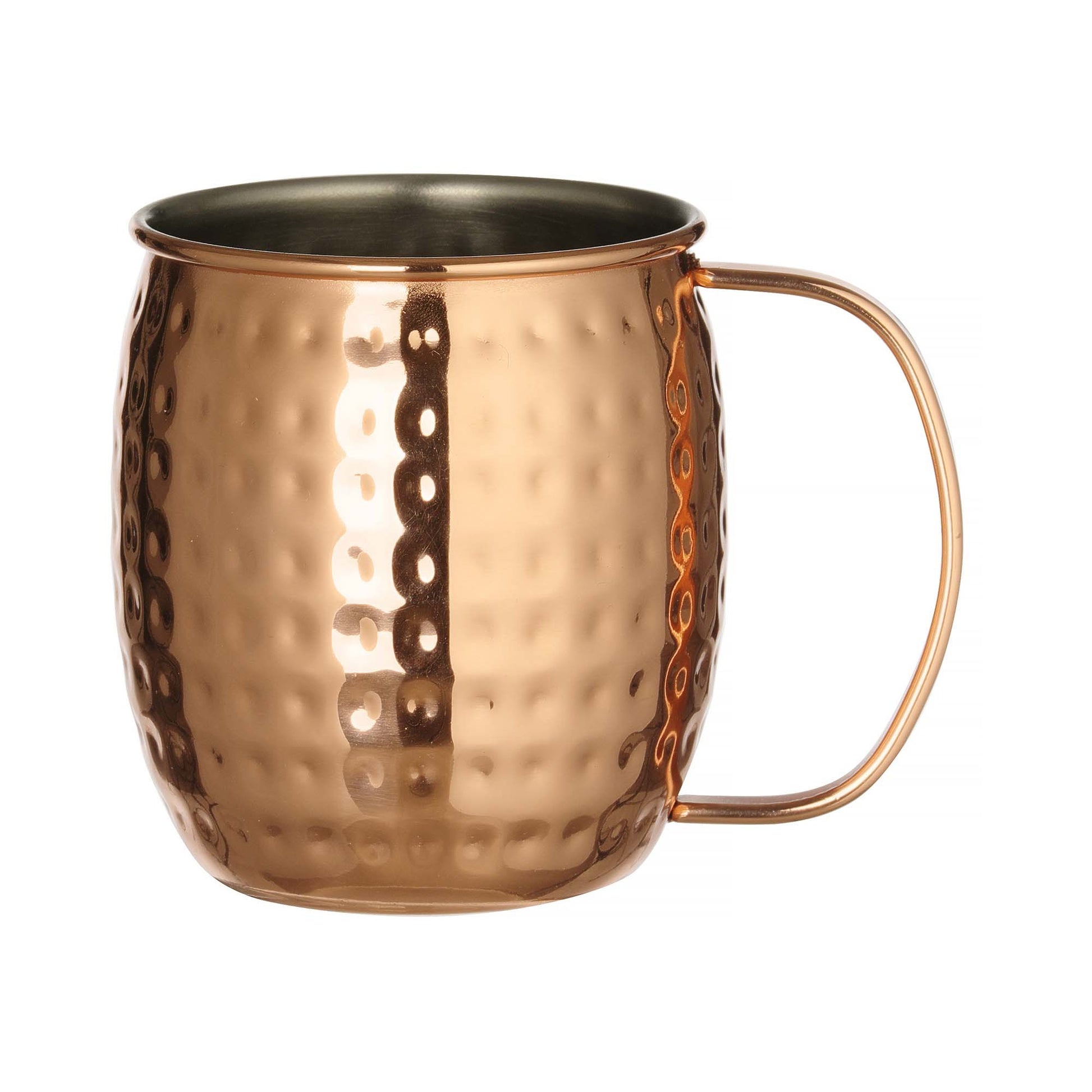 Mugs copper plated, Bar up, Mule mug, 0,5L, Copper, o97x(H)100mm