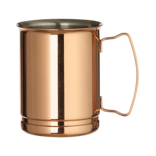 Mugs copper plated, Bar up, Beer mug, 0,4L, Copper, o85x(H)105mm