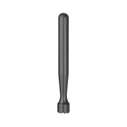 Muddler, Bar up, profiled, star-shaped, Black, o34x207mm