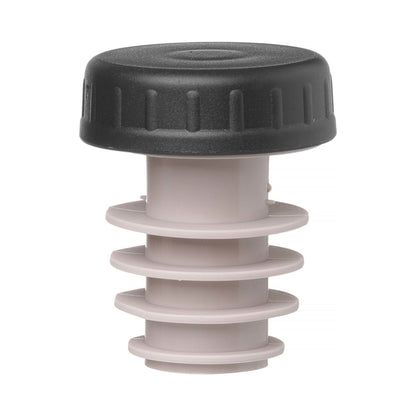 Stopper with cap – 6 pcs., Bar up, Black, 6 pcs., oxmm
