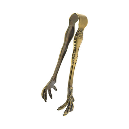 Talon Ice Tong, Antique Brass, 180mm