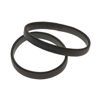 Bartender Armbands, Set of 2, Black, 70mm