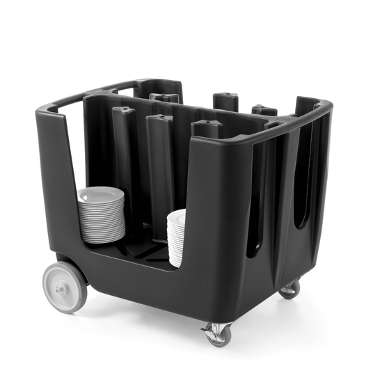 Trolley for plates, 930x720x(H)800mm