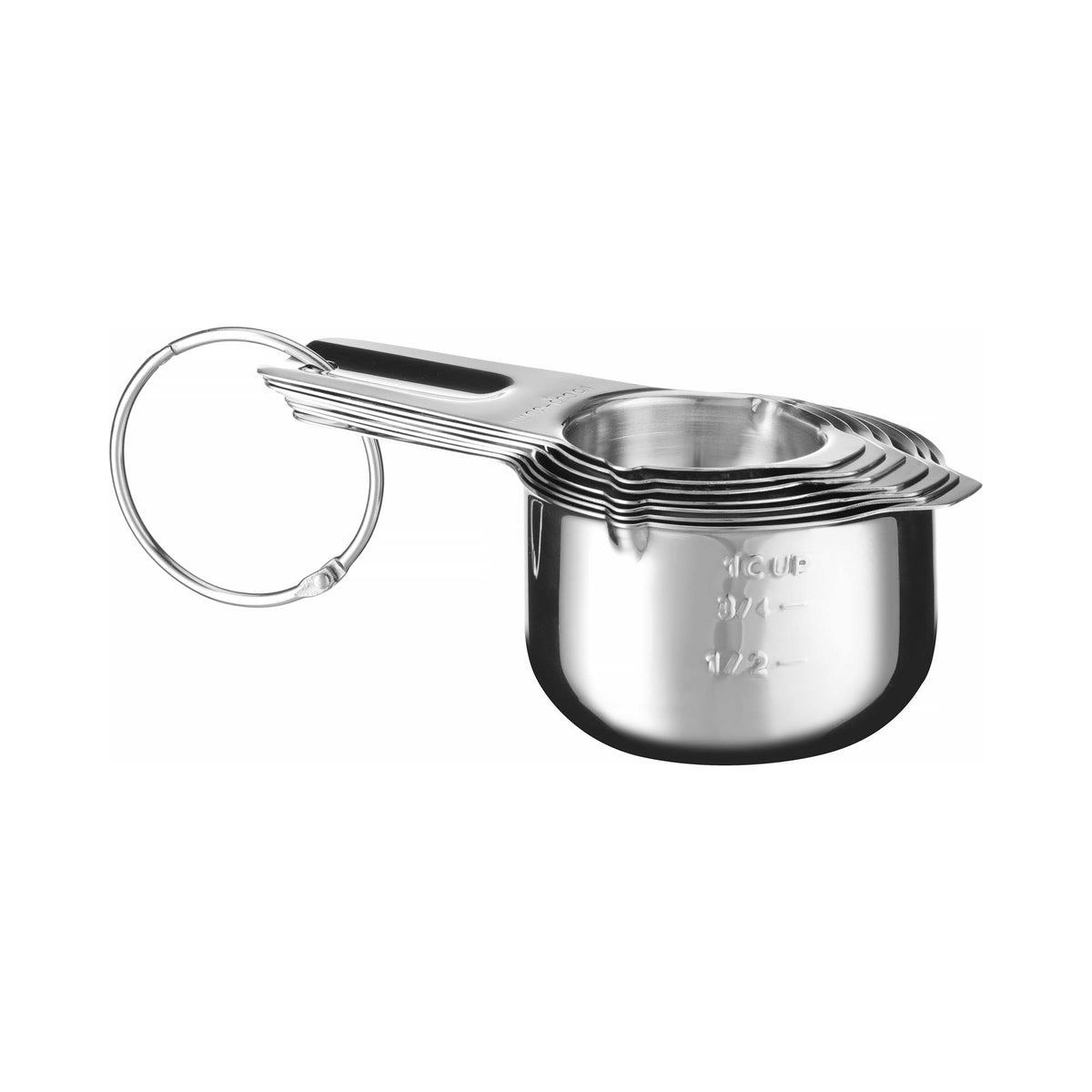 Measuring cup - set of 7 pcs., Bar up, 140x85x(H)52mm
