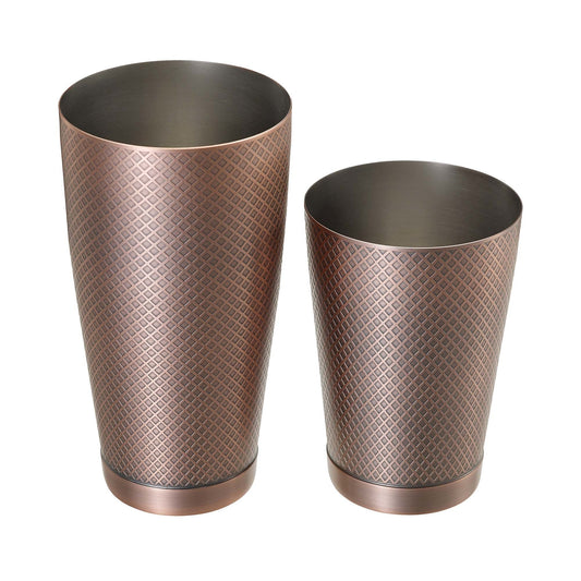 Diamond Lattice shaker/tin set, Barfly