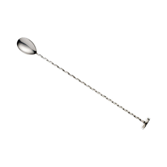 Bar spoon with muddler, 300mm, Barfly