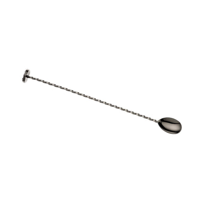 Bar spoon with muddler, 300mm, Barfly