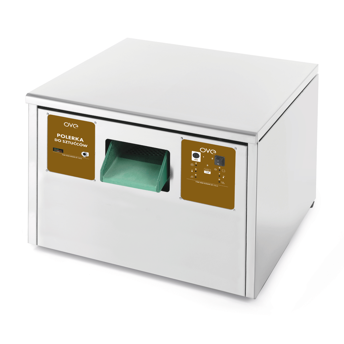 Polishing machine for cutlery mini