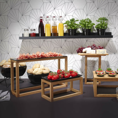 Black Madeira Teakstand 980/830 mm