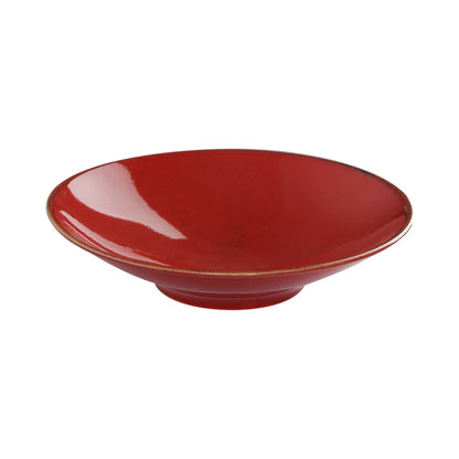 Porland Seasons plate on foot, 260x(H)62mm