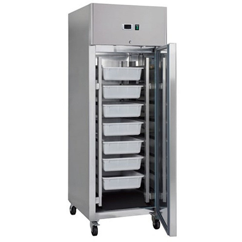 Maxima Fish Fridge, 600 L, 7 Containers, on Wheels, additional view