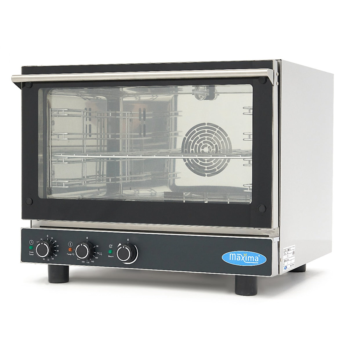 Maxima Combi Steam Oven, 4 x 1/1 GN Trays, Analogue, 5.8 kW, product photo
