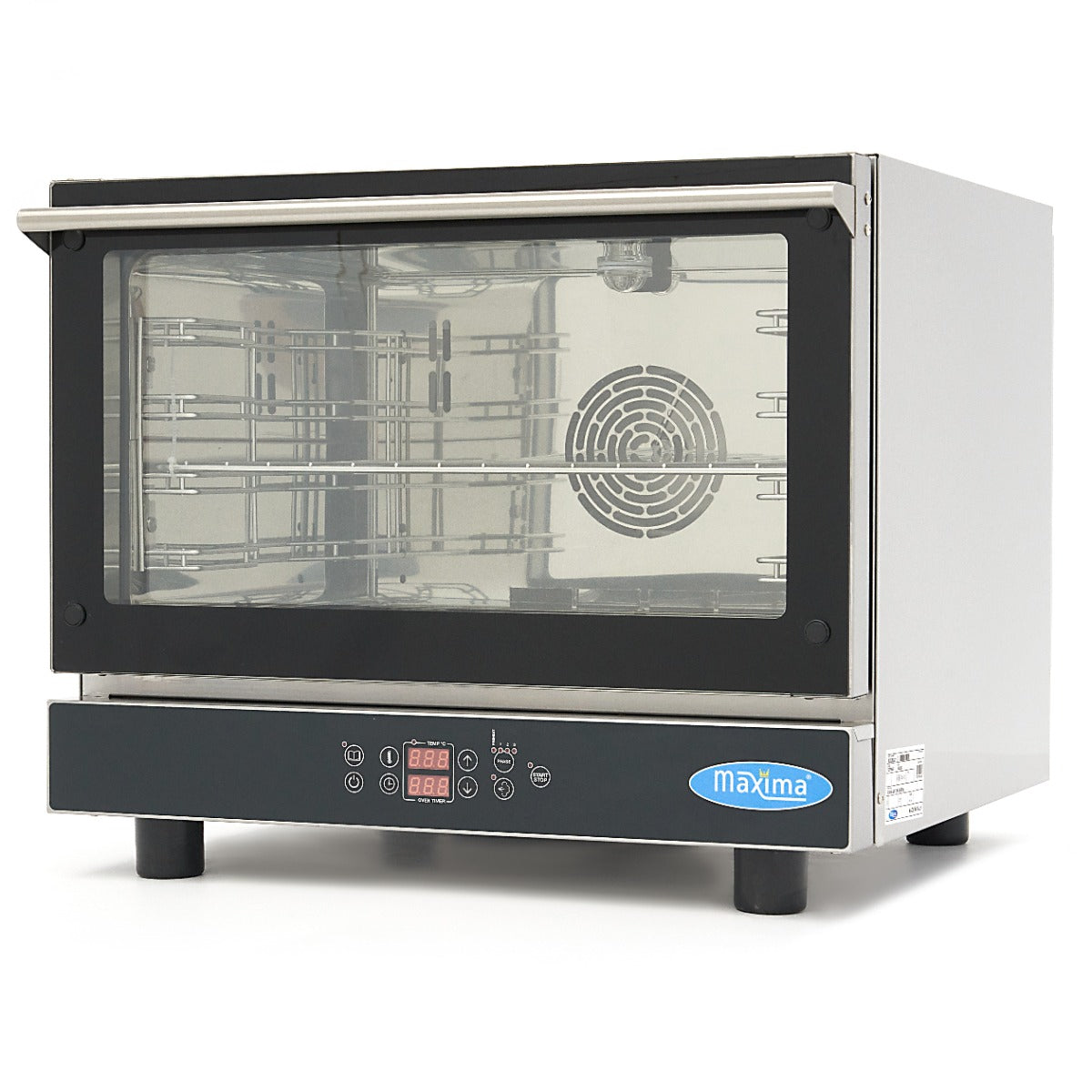 Maxima Combi Steam Oven, 4 x 1/1 GN Trays, Digital Display, 5.8 kW, product photo