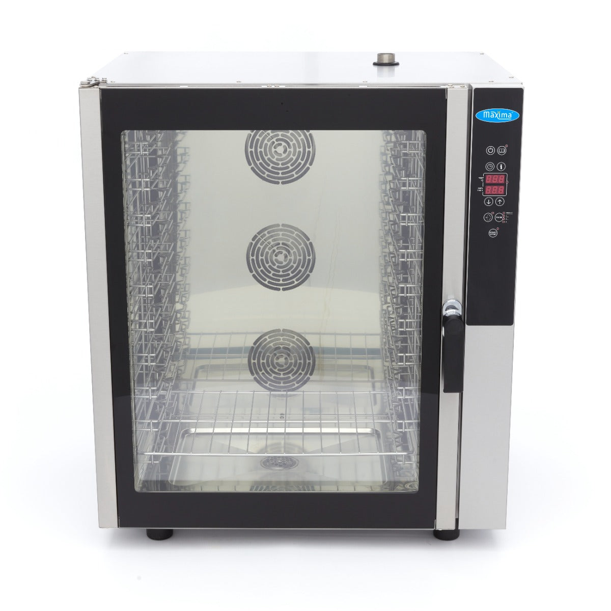 Maxima Combi Steam Oven, 10 x 1/1 GN Trays, Digital Display, additional view
