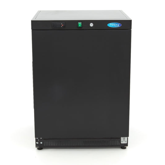 Maxima Fridge 200 L, 3 Adjustable Shelves, Black, additional view