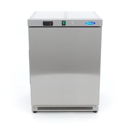 Maxima Fridge 200 L, 3 Adjustable Shelves, Stainless Steel, additional view