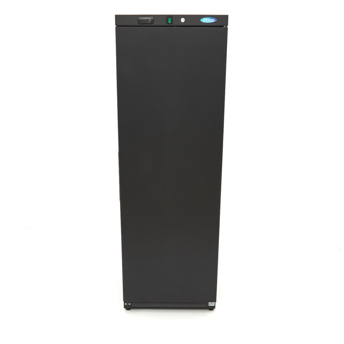 Maxima Upright Freezer, 400 L, 6 Fixed Shelves, Black, additional view