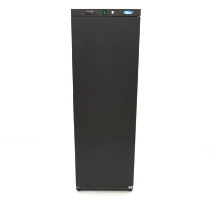 Maxima Upright Freezer, 400 L, 6 Fixed Shelves, Black, additional view