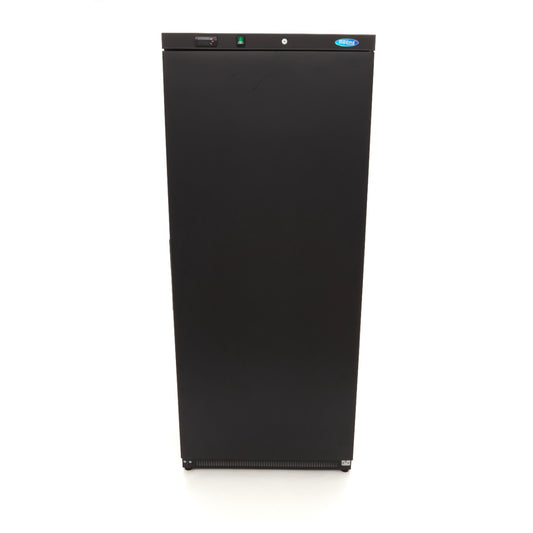 Maxima Upright Freezer, 600 L, 6 Fixed Shelves, Black, additional view