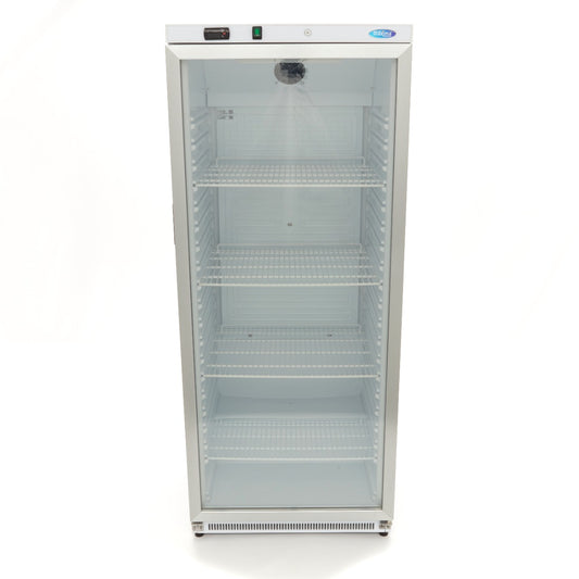 Maxima Fridge 600 L, White, with Glass Door, additional view
