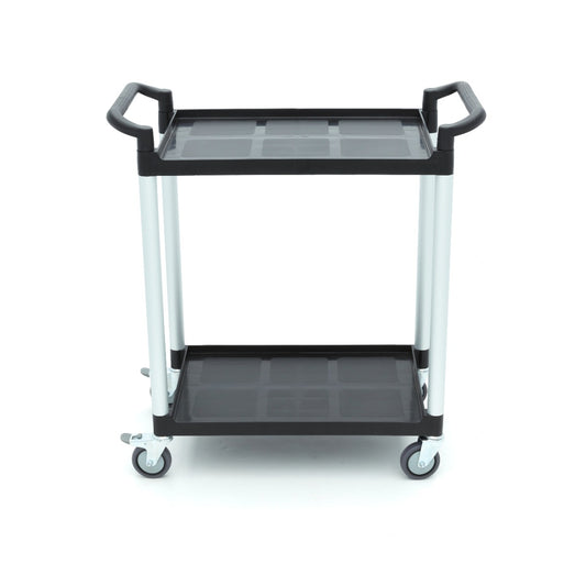 Maxima Serving Trolley, 2 Plastic Shelves, 86.5 x 42.5 cm, additional view