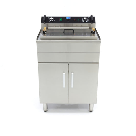 Maxima Deep Fryer, 35 L, 1 Basket, Drain Tap, Stand, additional view