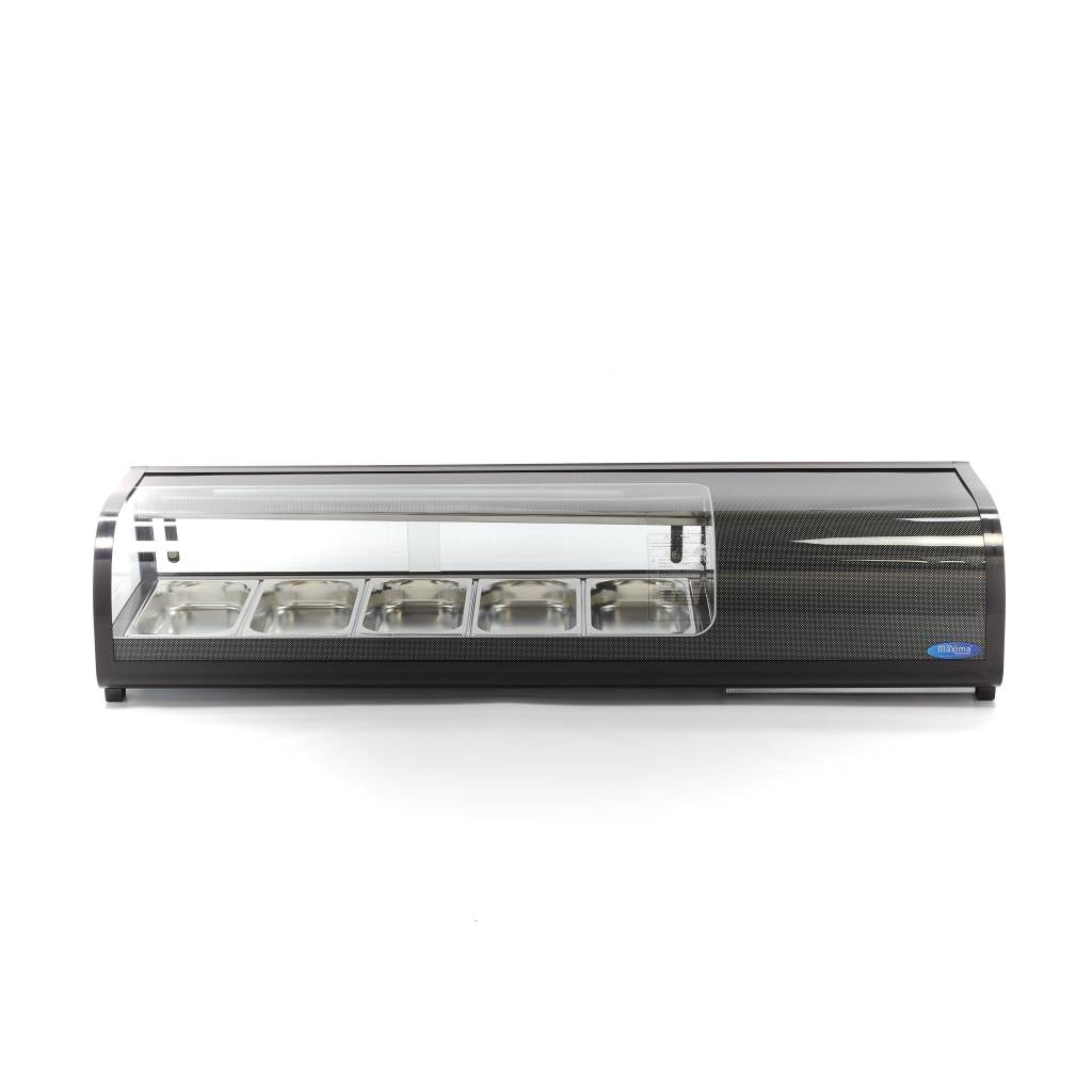 Maxima Sushi and Tapas Display, 52 L, 5 x 1/3 GN, additional view