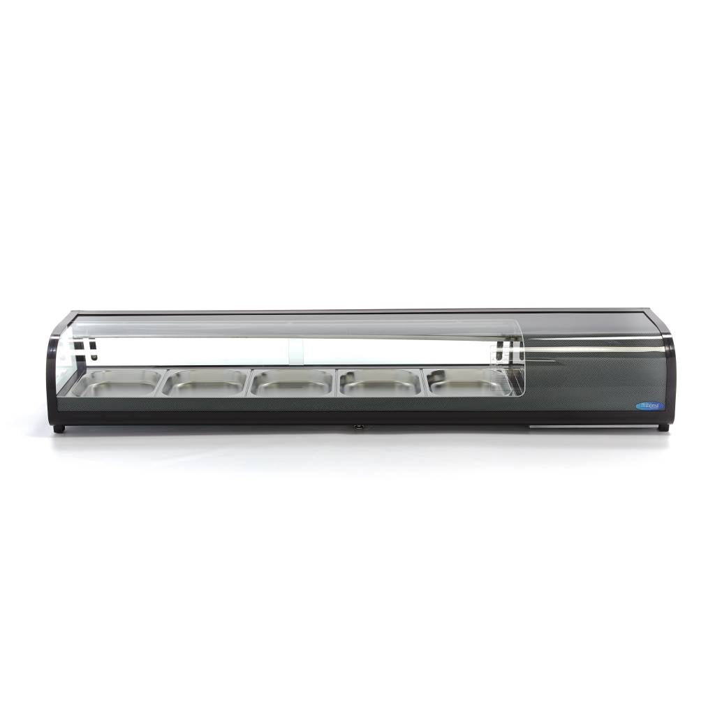 Maxima Sushi and Tapas Display, 132 L, 5 x 1/2 GN, additional view
