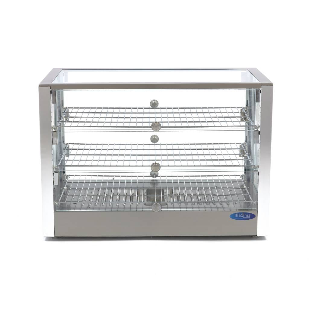Maxima Heated Food Display, 115 L, 3 Shelves, additional view