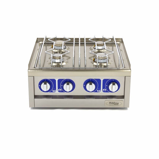 Maxima Commercial Grade Cooker, 4 Gas Burners, 17 kW, additional view
