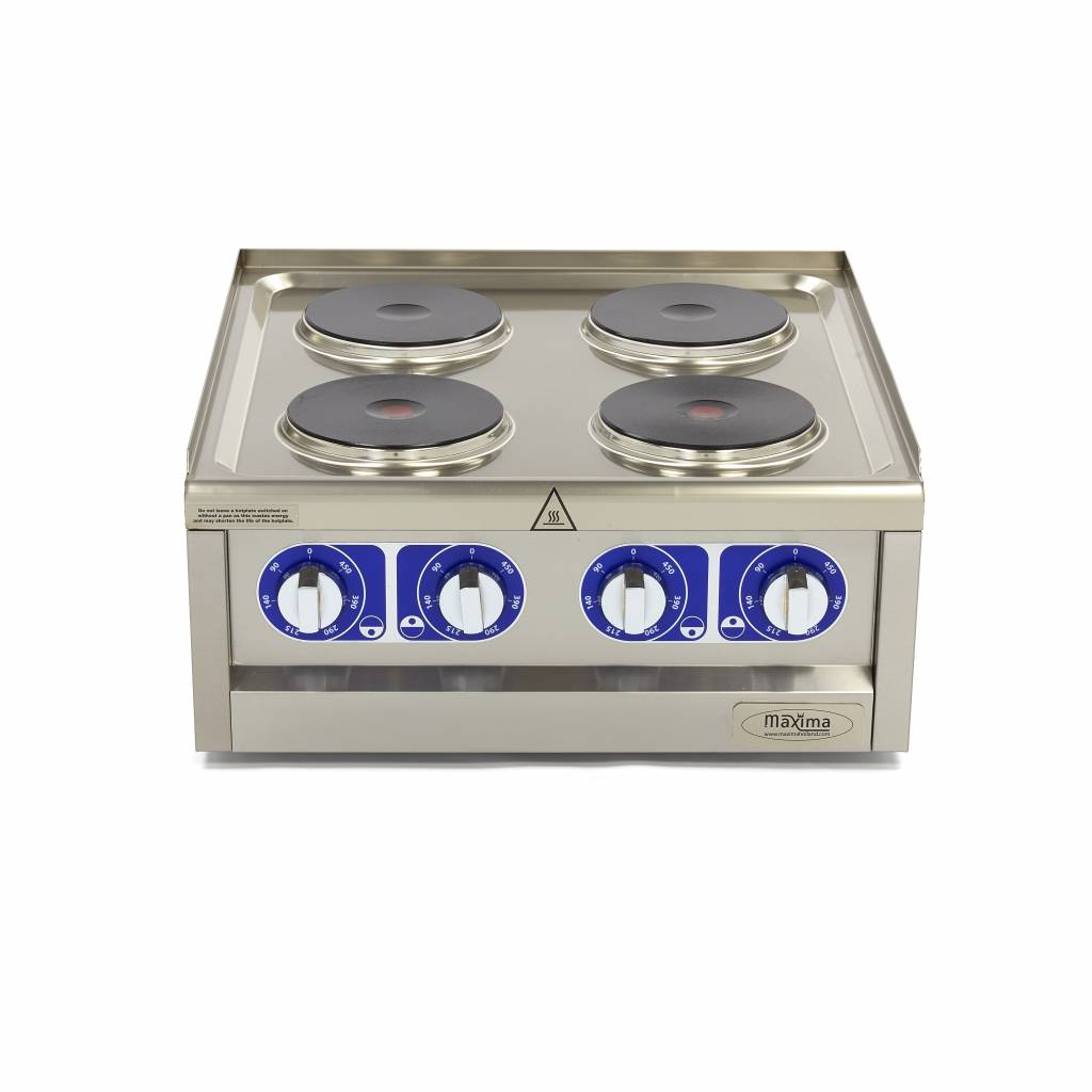 Maxima Commercial Grade Cooker, 4 Electric Burners, 7 kW, additional view
