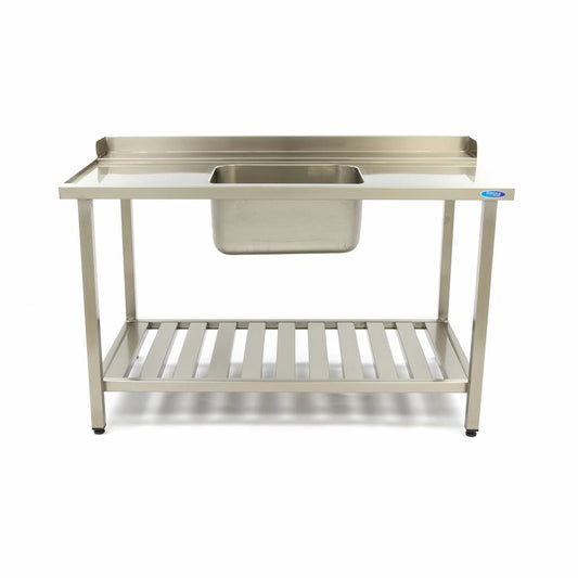 Maxima Dishwasher Table, 120 x 75 cm, Left, with Sink, additional view