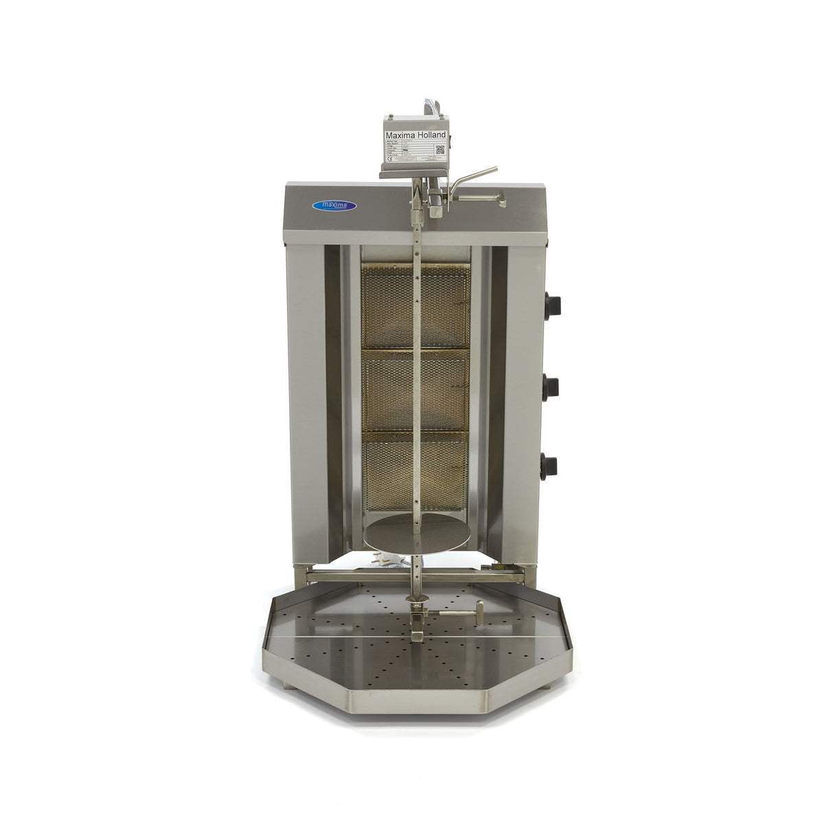 Maxima Kebab Grill, 3 Burners, 30 kg Meat, Gas, additional view