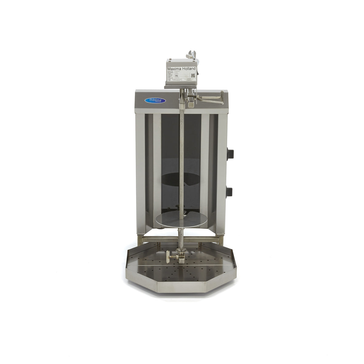 Maxima Kebab Grill, 2 Burners, 20 kg Meat, Electric, Top Motor, additional view