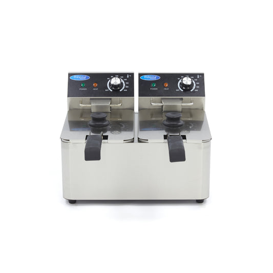 Maxima Double Deep Fryer, 2 x 4 L, up to 1.5 kg Fries, additional view